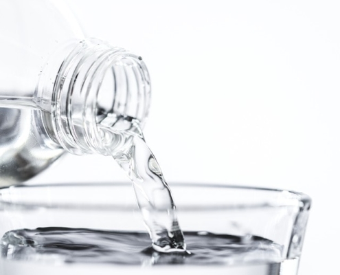 Trinkwassergewinnung - Wasserglas
