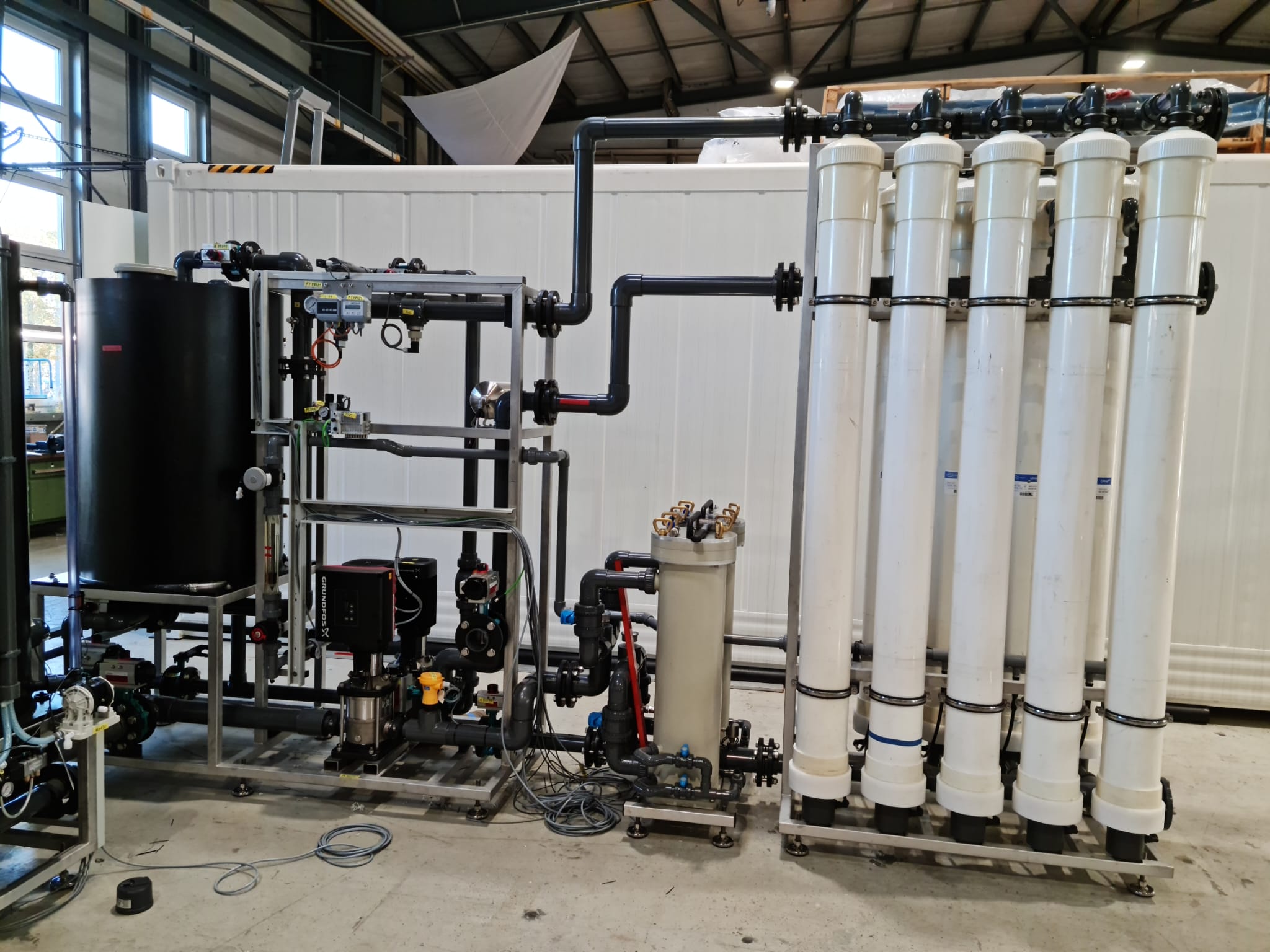 RIEFILT Ultrafiltrationsanlage UF 25/10 – Hochleistungs-Ultrafiltration für Industrie und Prozesswasser
